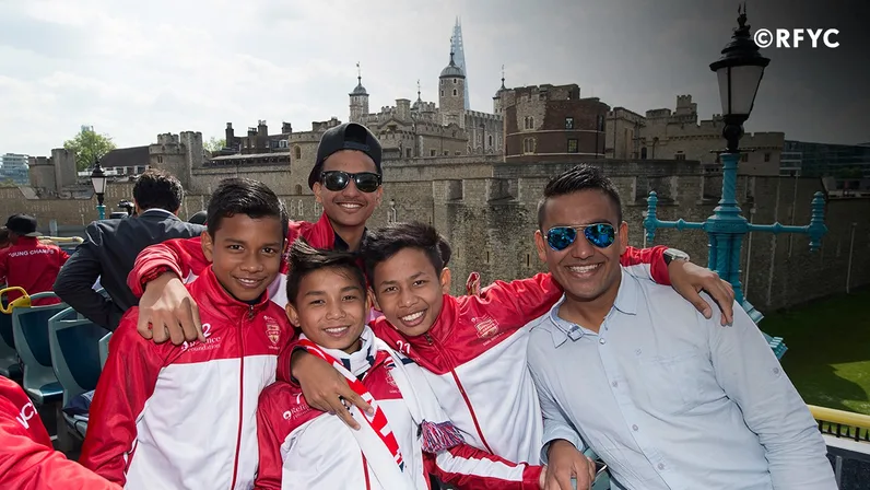 Young Champs visit Premier League Headquarters and Central London