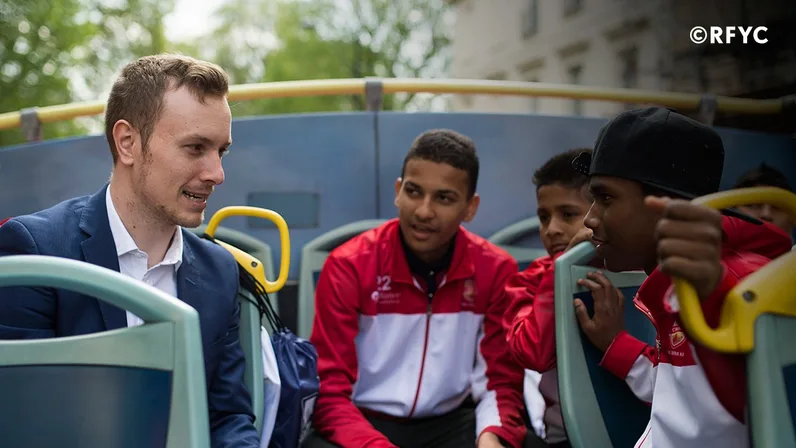 Young Champs visit Premier League Headquarters and Central London