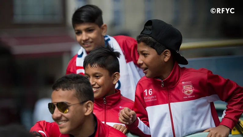 Young Champs visit Premier League Headquarters and Central London