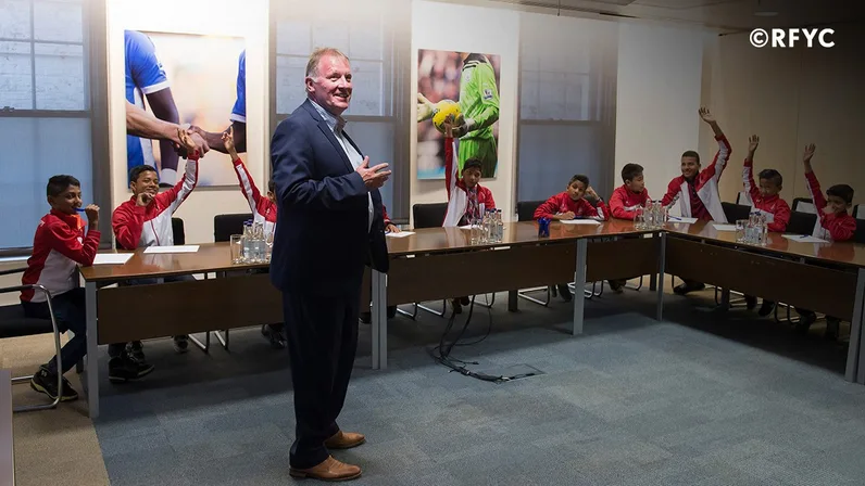 Young Champs visit Premier League Headquarters and Central London
