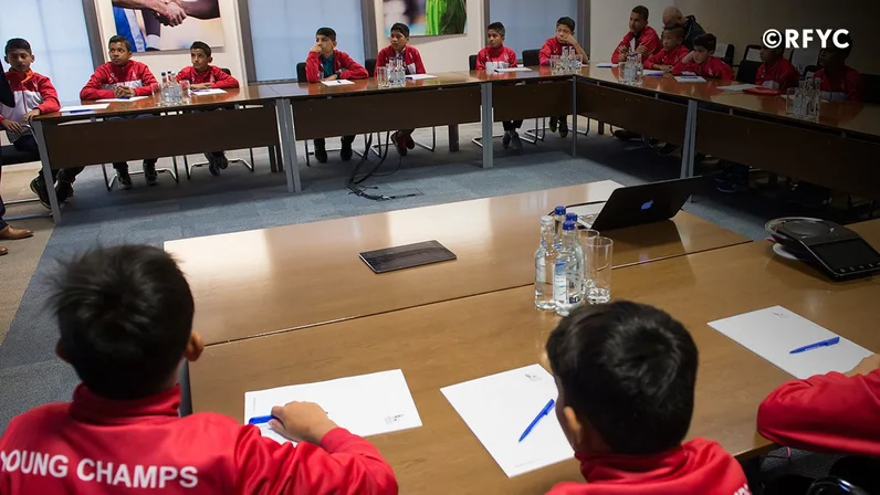 Young Champs visit Premier League Headquarters and Central London