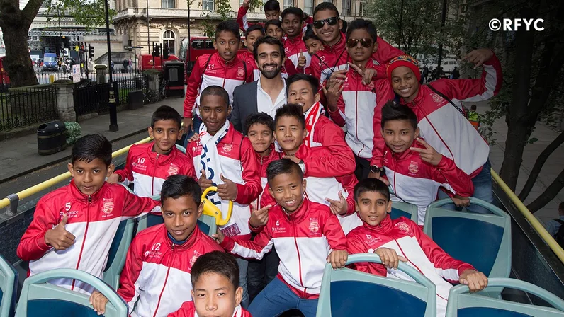Young Champs visit Premier League Headquarters and Central London
