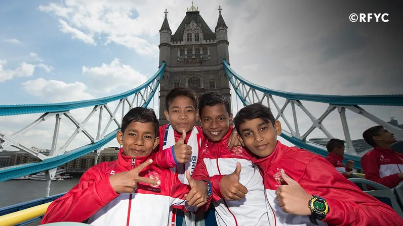 Young Champs visit Premier League Headquarters and Central London